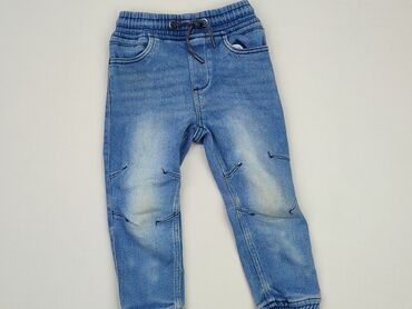 mom jeans wrangler: Spodnie jeansowe, Lupilu, 3-4 lat, 104, stan - Dobry