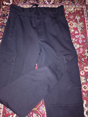zenske pantalone h m: M (EU 38), Normalan struk, Kargo