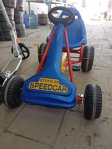 velosiped 4 tekerli: Uşaq üçün pedallı kart – GTOYS 88 SPEEDCAR - Mexaniki/pedallı — 1