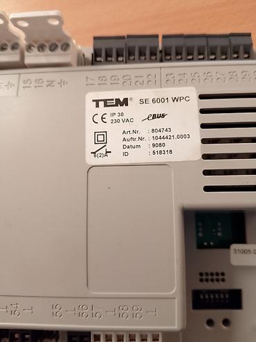 kupujem prodajem goblene: TEM SE 6001 WPC – centralna kontrolna jedinica (eBUS) - Proizvođač — 2