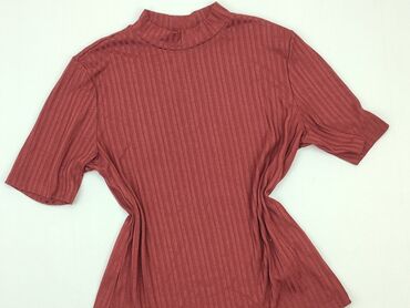 bordowe bluzki damskie: Blouse, H&M, L (EU 40), condition - Very good