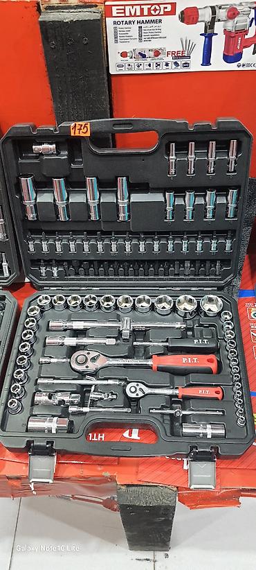 acar dəsti: P.I.T. professional qollu açar və ucluqlar dəsti – möhkəm plastik — 1