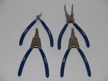 Setovi ručnog alata: Set klešta za osiguravajuće prstenove – 4 dela - Tip: klešta za — 6