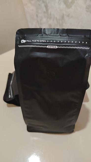 karta: Qara rəngli, fermuarlı qəhvə/ qablaşdırma paketləri Məhsul təsviri: - — 3
