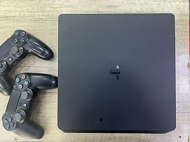 Видеоигры и приставки: PlayStation 4 Slim oyun konsolu - Rəng: Qara, kompakt Slim korpus - — 2