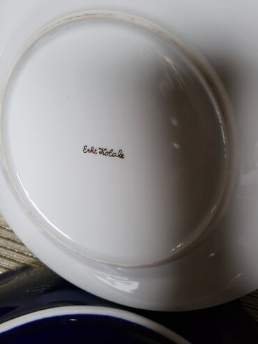 Kuhinjski setovi: Servis za torte,kolace 1945g+ Jlmenau pravi kobalt. Servis za — 14