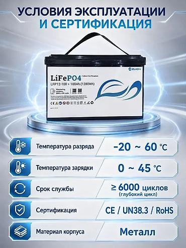 аккумклятор 190: LiFePO4 аккумулятор ZLION для систем накопления энергии Основные — 3