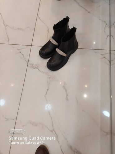 обувь мурская: Ботинки и ботильоны 38, цвет - Черный