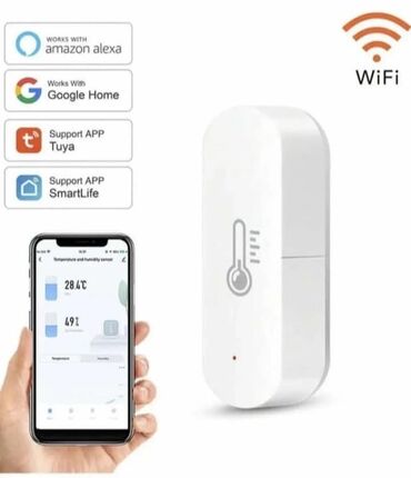 vaga za nakit: ♦️♦️♦️ 2590 din WiFi Pametni senzor za Temperaturu i Vlažnost