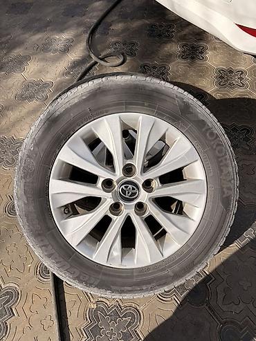 195 65 шины: 5*114 r15 Комплект из 4 колес Toyota: оригинальные легкосплавные — 1