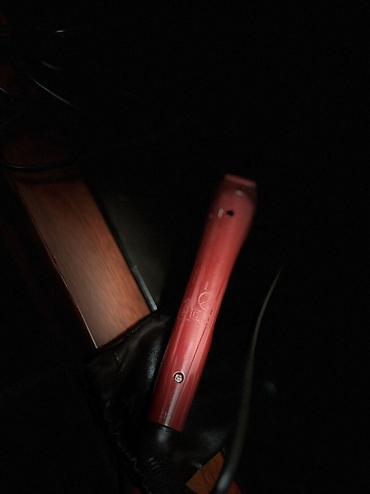 Məişət texnikası: Konus formalı saç buran (curling wand) - Rəng: qırmızı-qara gövdə — 4