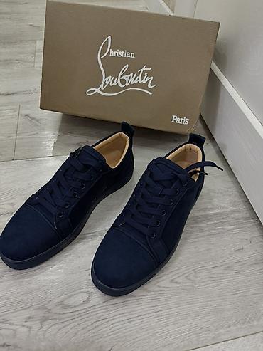 Мужская обувь: Мужские кроссовки, 42, Christian Louboutin, Новый, цвет - Синий — 4