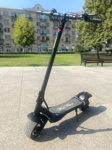 скутер купить баку: WideWheel elektrik skuter - Güclü və sabit ride üçün ekstra enlili