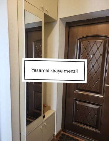 150 azn kiraye evler ayliq 2021: Yasamalda kristal abseron binalari yaninda 9/5 de 1 otaq 38 kv tam
