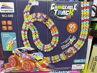 Оюнчуктар: Игровой набор Changeable Track (Fengba toys, NO.688) — гибкий — 1
