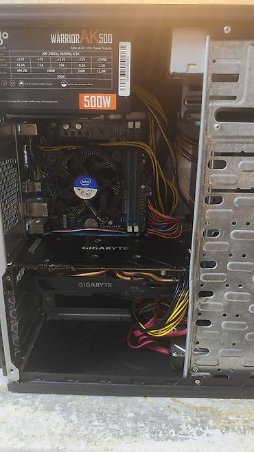Masaüstü kompüterlər və iş stansiyaları: Cpu:i5 3330 Ana plata: gigabyte h61 Gpu: gigabyte rx570 4gb Ram :8gb — 2