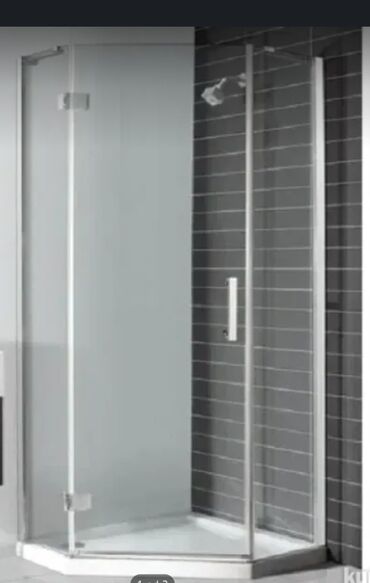 Tuš kabine i paravani: Petougaona tus kabina 90x90 NOVO, debljina stakla 4 mm,ima diht traku — 19