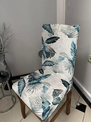 Ostali proizvodi za kuću: Univerzalne navlake za stolice set 6 komada 2400 dinara 📩 — 1