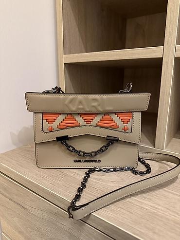 Çantalar: Original Karl Lagerfeld çanta Avropadan alınıb. Çox az istifadə — 2