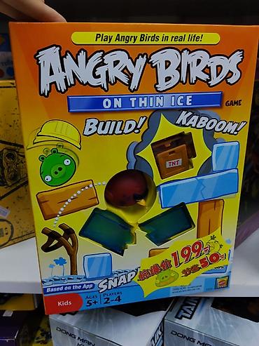 stick game: Настольная игра Angry Birds: On Thin Ice (основана на одноимённом — 1