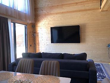 alfa resort: Сдаю 2х этажный А-фрейм со всеми удобствами, с отоплением ( теплые — 3