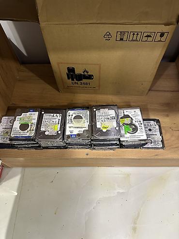 2 5 sata hdd: 2.5" laptop sərt diskləri (HDD) – qarışıq modellər və tutumlar 500\ 1 — 1
