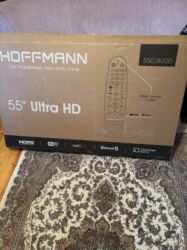 квартиры в баку аренда недорого: Yeni Televizor Hoffmann LED ekran 55" 4K (3840x2160), Ünvandan götürmə, Pulsuz çatdırılma, Ödənişli çatdırılma