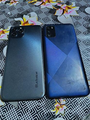 samsung s: Samsung Galaxy A02 S, 128 GB, rəng - Mavi, Barmaq izi — 1