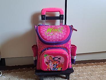 Məktəb çantaları: Uşaqlar üçün təkərli məktəb çantası – Winx temalı - Rəng — 2