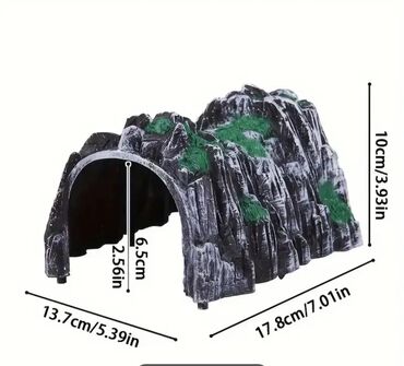 Грызуны: Gizlənmə dekori tisbaga və baliq