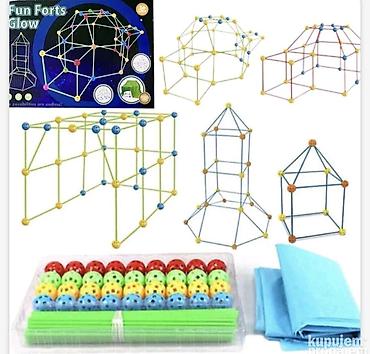 dry fit: Ovaj proizvod je Fun Forts Glow, set za konstruisanje svetlećih — 1