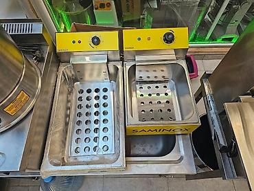 Оборудование для ресторанов, кафе: Fritür Kartof fri Peraşki bişirən aparat Saminox Professional model — 9