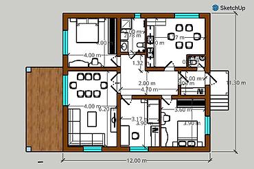 Продажа коттеджей и домов: Продаю добротный дом ПСО, 120м2. Есть жилая, утепленная времянка 70м2 — 13