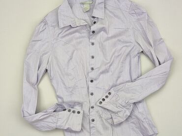 liliowe bluzki damskie: Shirt, H&M, S (EU 36), condition - Good