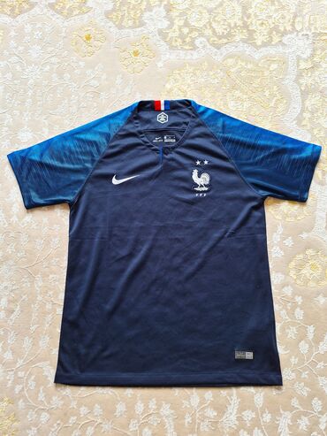 футболка найк мужская: Футболка M (EU 38), цвет - Синий