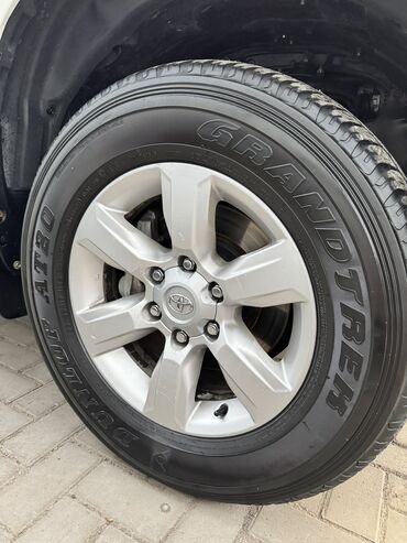 рама на прадо: Дөңгөлөктөр монтажда 265 / 65 / R 17, Жай, Колдонулган, Комплект, Жол тандабастар (АТ/МТ), Куйма, тешиктери - 6