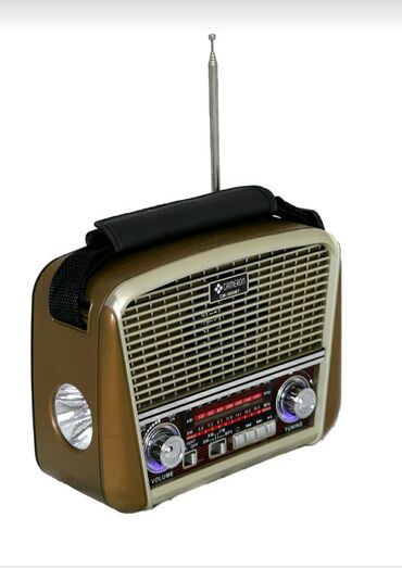 Radio: Nostalji görünüşlü səs gücləndirici Fm radio Bluetooth USB flashkart — 9