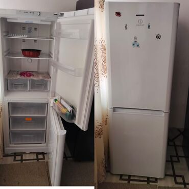 i̇kinci əl soyuducu: 2 qapılı Indesit Soyuducu Satılır, rəng - Ağ