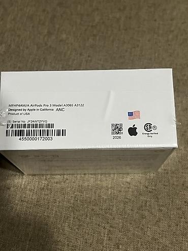 Техника и электроника: AirPods Pro 3 (модель A3065/A3122) — беспроводные наушники с активным — 3