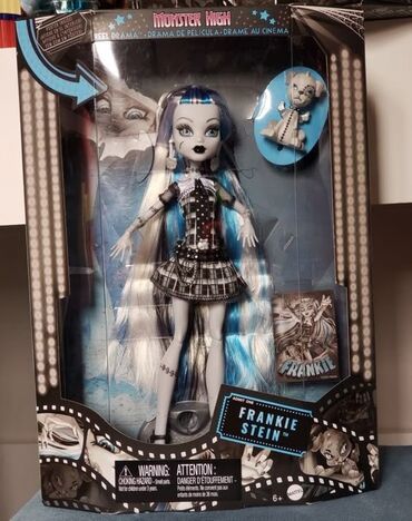 кукла монстер хай купить: Кукла Фрэнки Штейн из серии Monster High Reel Drama. Кукла одета в