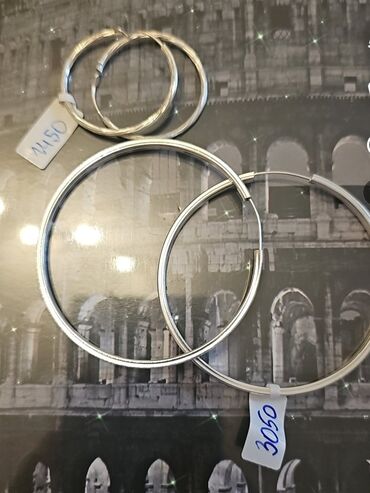 Setovi nakita: Srebrni nakit – izbor modela - Minđuše kuglice: klasične srebrne — 30