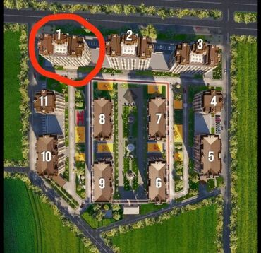 Продажа квартир: 2 комнаты, 81 м², Элитка, 12 этаж, ПСО (под самоотделку)