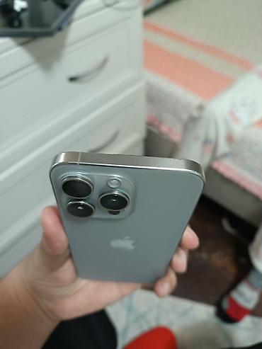 13 plus: IPhone 15 Pro Max, Б/у, 256 ГБ, Серебристый, Защитное стекло, Чехол, 79 % — 3