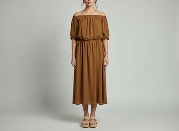 tanie sukienki dla puszystych: Sukienka damska, rozmiar S