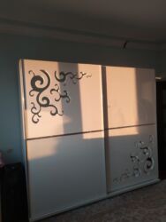 Yataq otağı dəstləri: Yataq dəsti. Çarpayi taxt, dolab güzgü, iki tumba