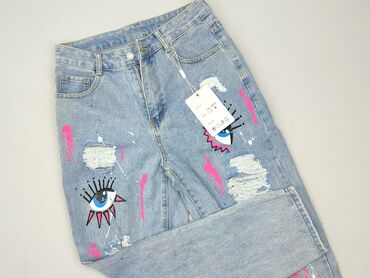 spodnie travis scott: Jeansy damskie, rozmiar M
