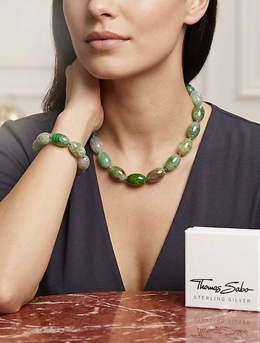 doğal taş: TOMAS Sabo brendinnən "Yosunlu Agat" (Moss Agate) və ya — 4