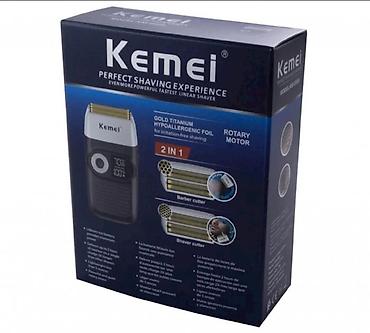 kemei 1787: №: 8457 Məhsulun adı: Elektrikli ülgüc Kemei KM-2026 Brend: Kemei — 6