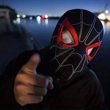 karbon maska: Spiderman maskası – Miles Morales stilində Almaq istəyən zəhmət — 3