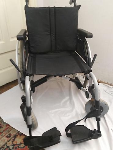Invalidska kolica: Nemacka aluminijumska invalidska koliva poznate marke BREEZY, u veoma — 10